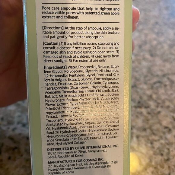 Milk Touch Green Apple Pore Collagen NWT - Picture 6 of 7